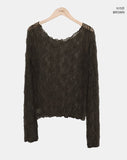 Shuhin Layered Lace Knit