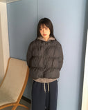 Sipek shirring quilting short padding