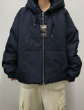 [UNISEX] DENIM HOOD PADDED JP