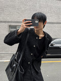 Boucle Line Tweed Jacket