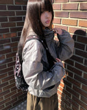 Noken Warmer String Hood Windbreaker