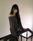 Herin Striped Frill Long-Sleeve T-Shirt