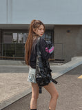 Pink point yamaha two-type long-sleeve