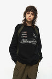 Hexagonal Raglan Sweatshirt