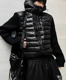 Romtel Dark Black Lightweight Padding + Black Knit