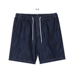 Blur Raw Banding Shorts