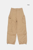 Ultima round cargo over layered pants