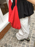 Lijet Flower String Pintuck Wide Pants
