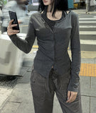 Mix-match layered cardigan set