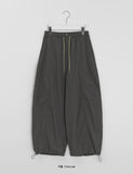 Monters Banding Balloon Wide Nylon Pants