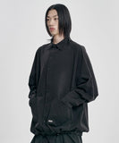 3D Raglan String Overshirt