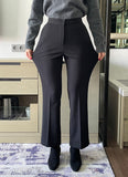 Easy Fit Brushed Banding Bootcut Pants