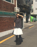 Dupont Frill Short Sleeve Blouse