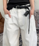 Bains Oxford Curved Pants