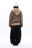 Mossman balloon over wide cotton pants