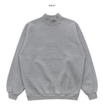 Breeze brushed half-neck sweatshirt