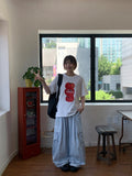 Rippat Banding Cargo Nylon Wide Pants