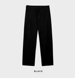 Kanti Semi-Wide Banded Cotton Pants