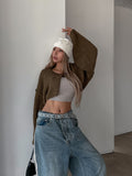 Jui Balloon Open Volero Knitwear