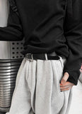 Belted Overwide Training Pants