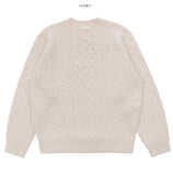 Soft cable heavy knit