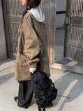 Hunk Overfit Cotton String Half Jacket