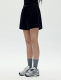 W 3-part Sweat Piping Shorts