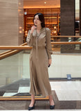Monafe mermaid banding long skirt