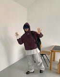 Moadi String Hood Wind Jumper