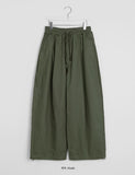 [unisex] Sunei Banding Balloon Wide Cotton Pants