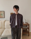 Karoo Python Leather Crop Jacket