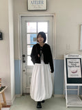 Dekina Banding Balloon Long Skirt