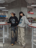 Earop Pigment Cargo Wide Pants