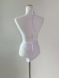 Crossis White bodysuit top