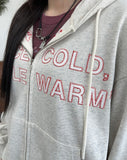 Melove World Flag Hood Zip-Up