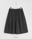 [unisex] Tamod Summer Banding Pintuck Bermuda Pants