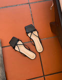 Jyubeulri strap sandal heel (6 cm)