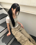 Ludd Layered Short Sleeve Top Set