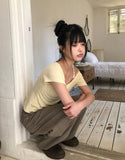 Point One Off-shoulder Short Sleeve T-shirt