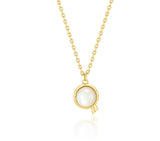 Penidor NEW Silver (Y) Necklace White Pearl