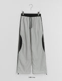 Sugars Color Matching Track Wide Nylon Pants