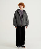Antique Dyeing Corduroy Hood Jacket