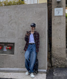 Posi Smooth Overfit Check Shirt