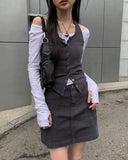 Cinder Cargo Mini Skirt