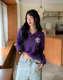 Delf Ice Washed Wide Denim Pants