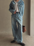 Delrin Decki Maxi Wide Denim