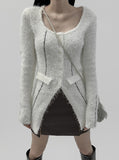 Armand Square Knit Cardigan