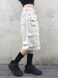 Tui Vintage Wide Big Cargo Bermuda Pants