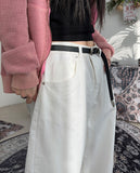Sehen Curved Wide Cotton Pants