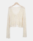 Rakumi Net Bolero Cardigan